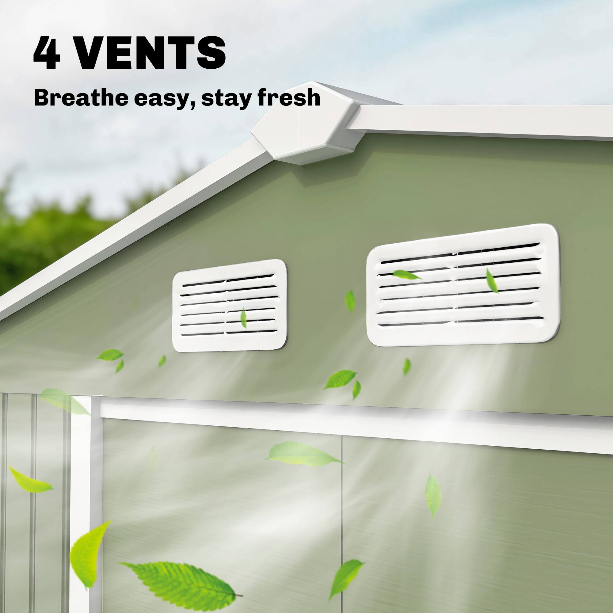 4 VENTS  
Breathe easy, stay fresh