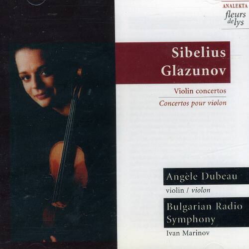 Angele Dubeau - Plays Sibelius/Glazunov   - COMPACT DISCS [CD] price history on PriceWatchPro