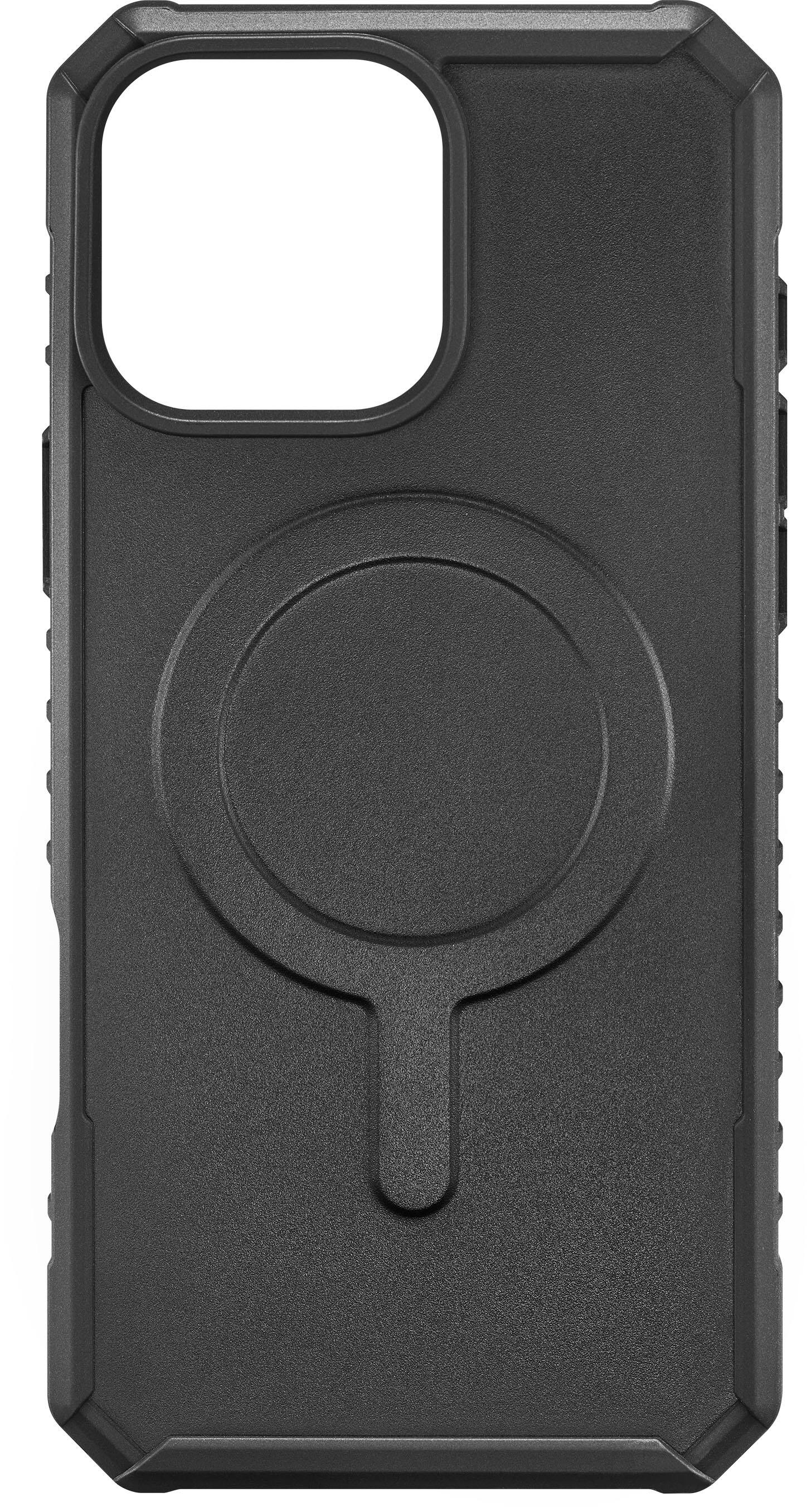 Alt View 18. Insignia™ - Protective Case with Built-In MagSafe Ring for iPhone 16 Pro Max - Black.
