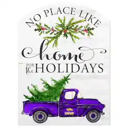 Jardine - Wisconsin-Stevens Point Pointers 16'' x 22'' Holiday Marquee Sign - White