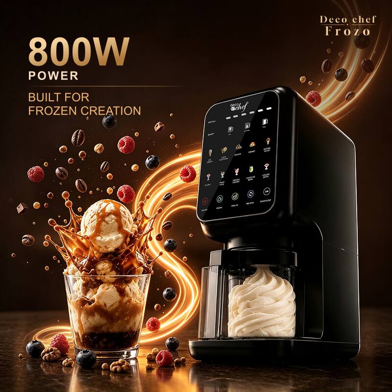 800W POWER  
BUILT FOR FROZEN CREATION  
Deco chef Frozo  
YOUR  
DRIVE  
USAD NO cryour  
EDINT  
comer 2019  
Suge  
MIXI - CO con  
ARIDY MOM DEME MANY ADK - R NISHN JUNIO -