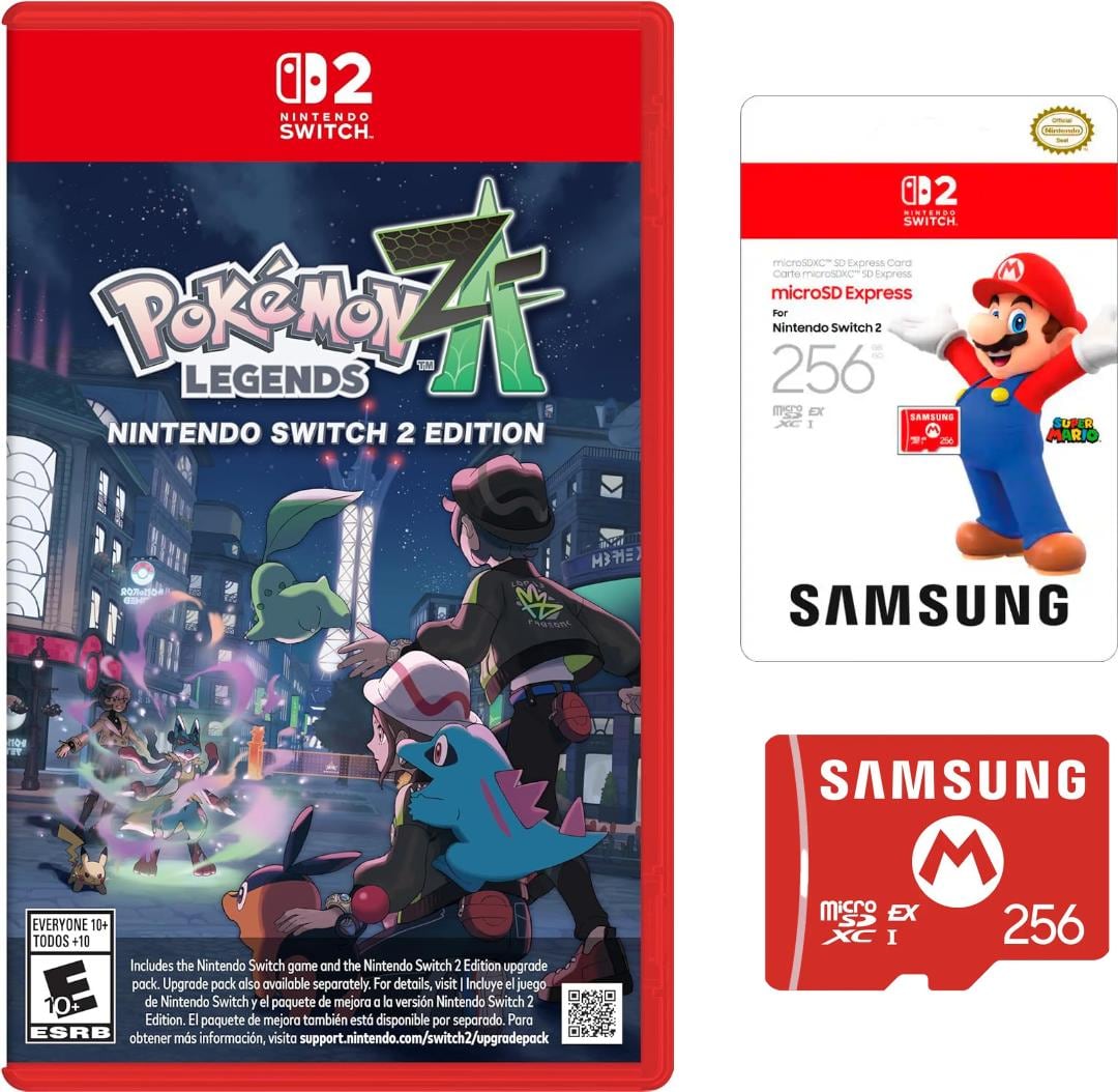Pokémon Legends: Z-A – Nintendo Switch 2 Ed - Samsung microSD Express Card 256GB