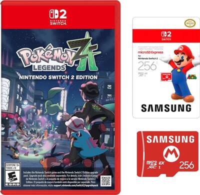 Pokmon Legends: Z-A Nintendo Switch 2 Ed - Samsung microSD Express Card 256GB Pokmon Legends: Z-A Nintendo Switch 2 Ed - Samsung microSD Express Card 256GB