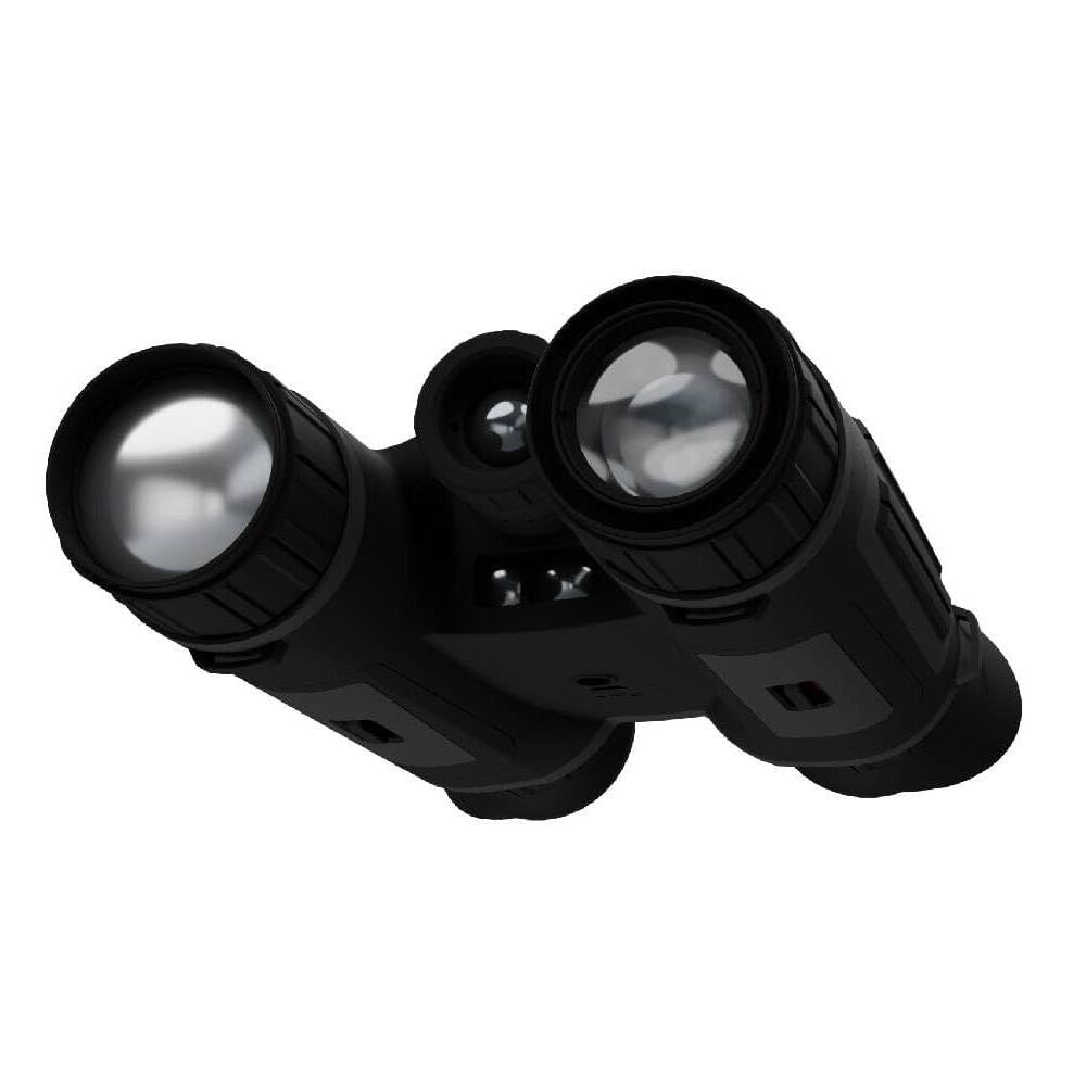 Alt View 7. ATN - BinoX 6 Dual 5.5-44x Multispectral Binoculars with Laser Rangefinder | 4-in-1 Vision Modes with Streaming Capabilities - Black.