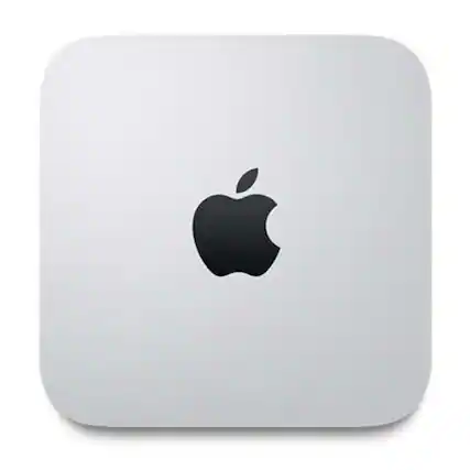 Front. Apple - Refurbished Mac Mini (Late 2012) Intel Core i5-3210M CPU @ 2.50GHz A1347 4GB RAM 500GB HDD - Silver.