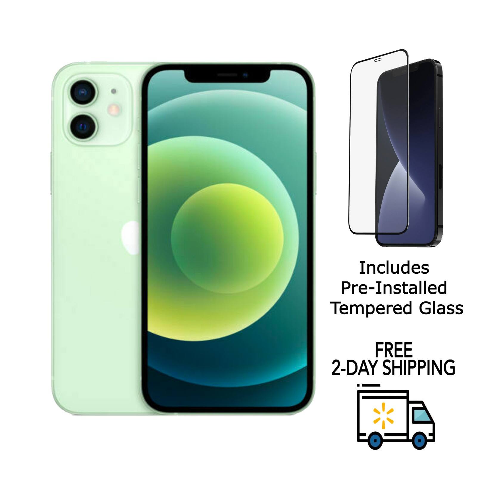 Includes Pre-Installed Tempered Glass  
FREE 2-DAY SHIPPING