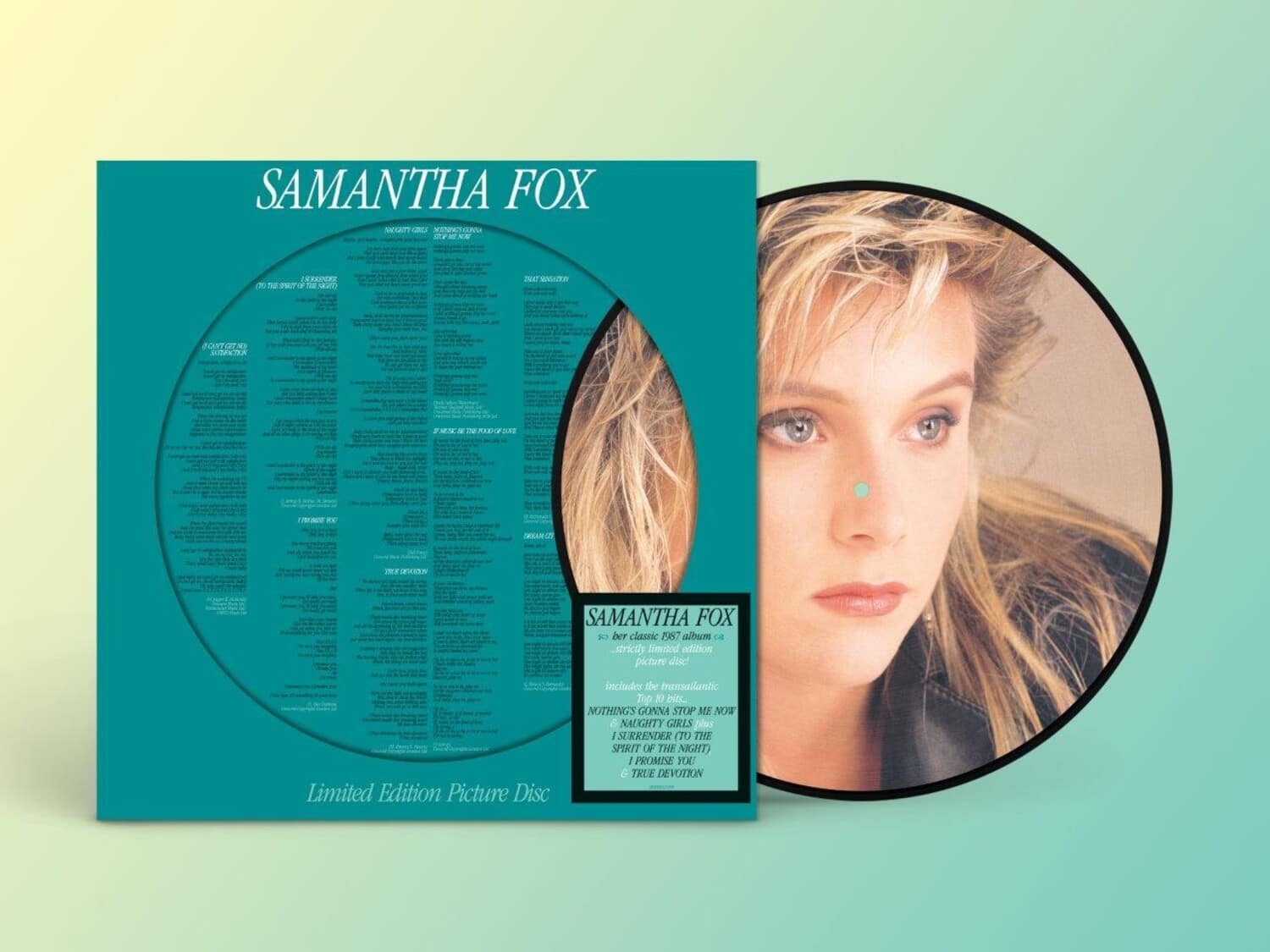 Samantha Fox - Samantha Fox - Picture Disc  - VINYL LP