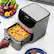 Alt View 19. Cosori - Pro Gen 2 5.8 qt Air Fryer - Light Gray.
