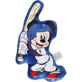 Northwest - Texas Rangers Mickey Mouse Cloud Pal Plush - Multicolor