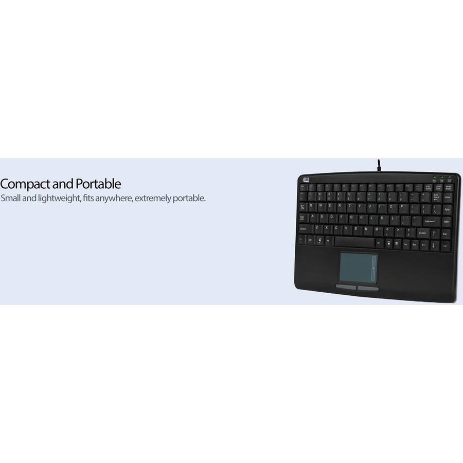 Compact and Portable  
Small and lightweight, fits anywhere, extremely portable.