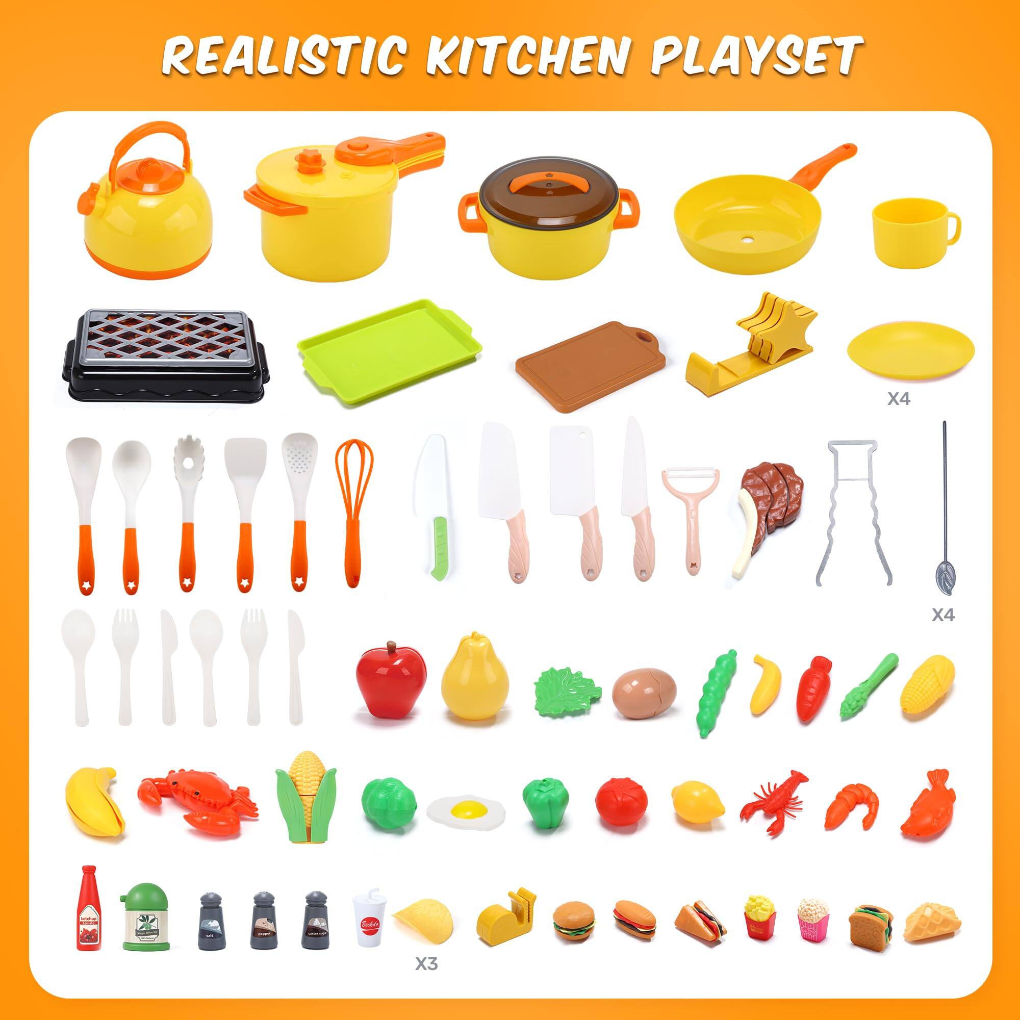 REALISTIC KITCHEN PLAYSET

X4

X4

X3