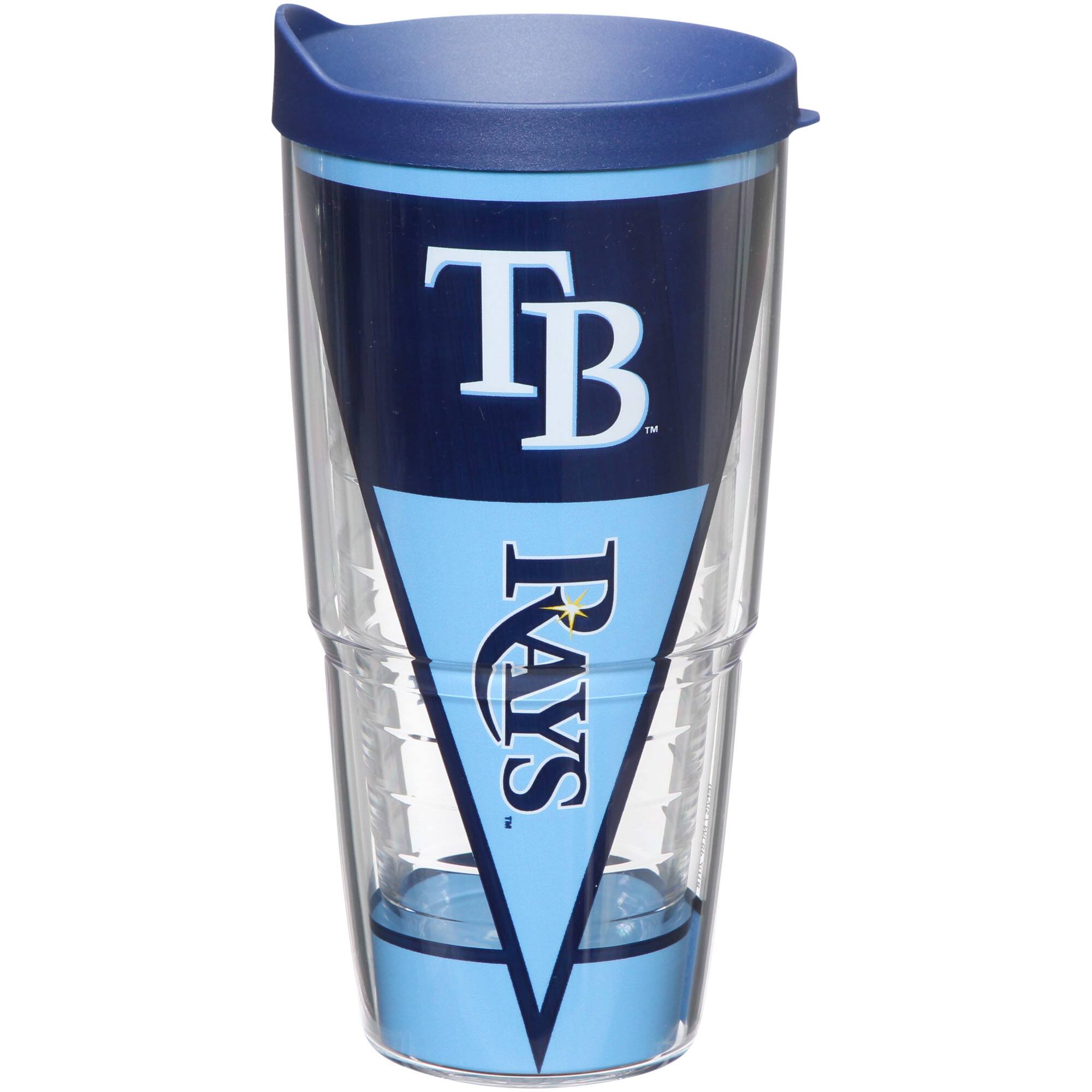 Alt View 1. Tervis - Tampa Bay Rays 24oz. Batter Up Acrylic Tumbler - Multicolor.