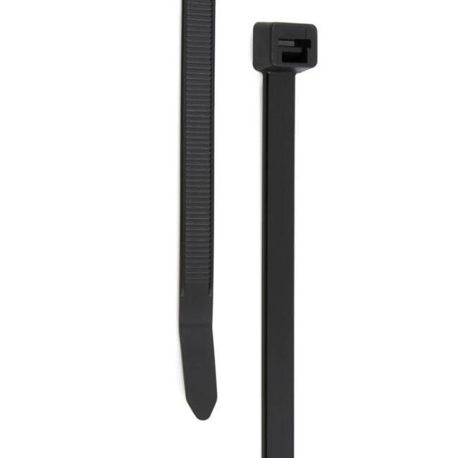 Grizzly Supply - 14" 120lb Light Heavy-Duty Cable Tie 15/bag - Black