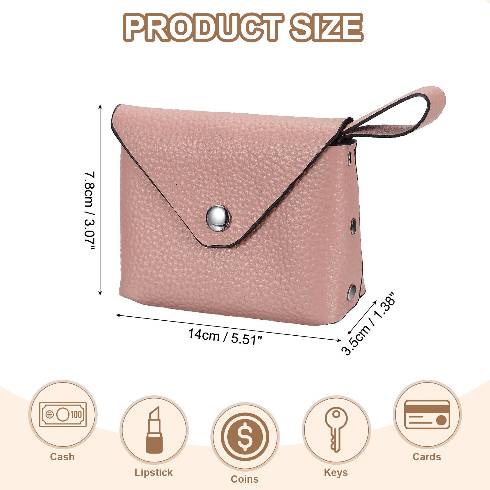 PRODUCT SIZE

7.8cm / 3.07"  
14cm / 5.51"  
14cm / 5.51"  
3.5cm / 1.38"

Cash  
Lipstick  
Coins  
Keys  
Cards
