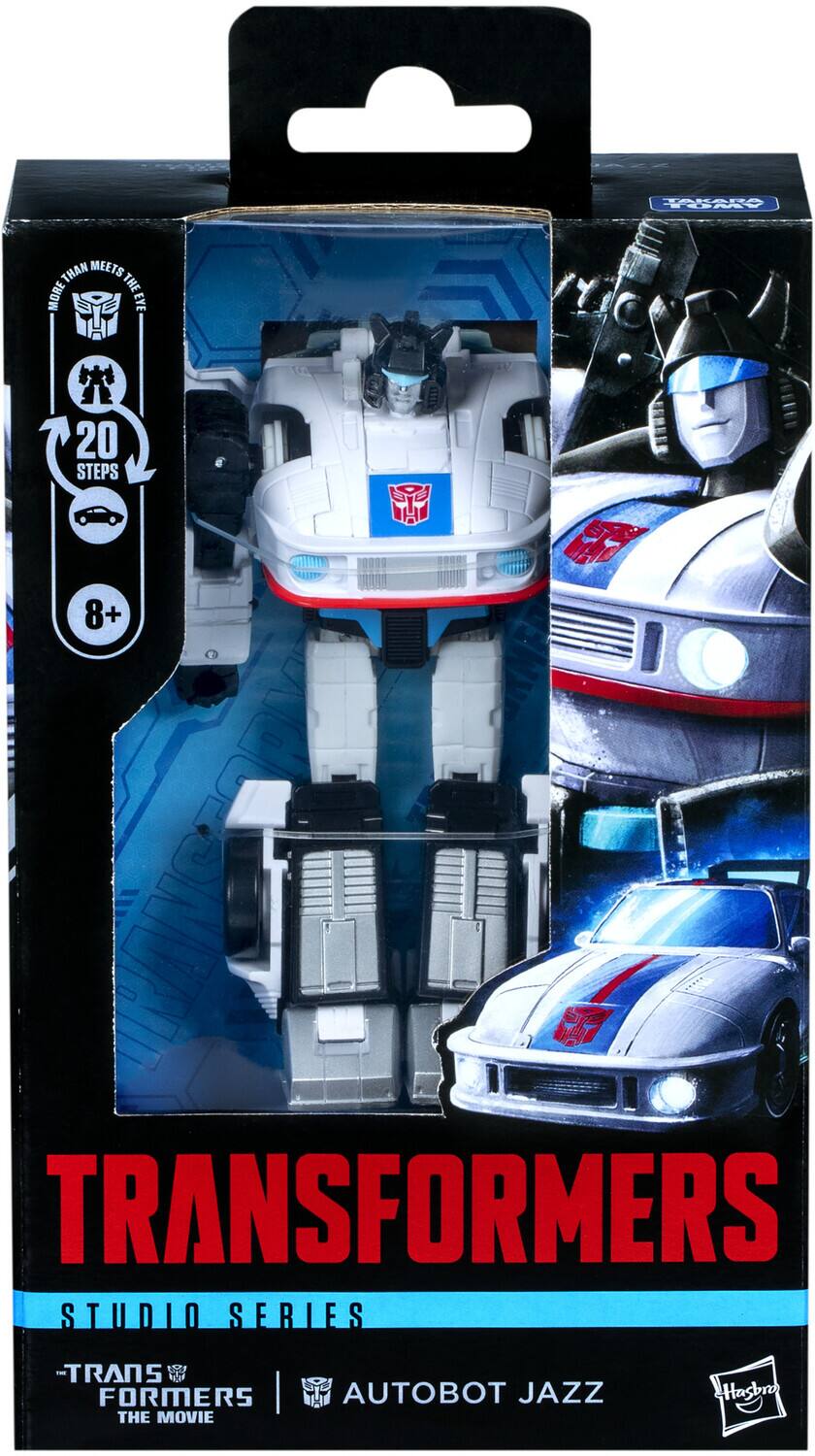 TRANSFORMERS  
STUDIO SERIES  
TRANSFORMERS | THE MOVIE  
AUTOBOT JAZZ  

20 STEPS  
8+  

NANSSPYO