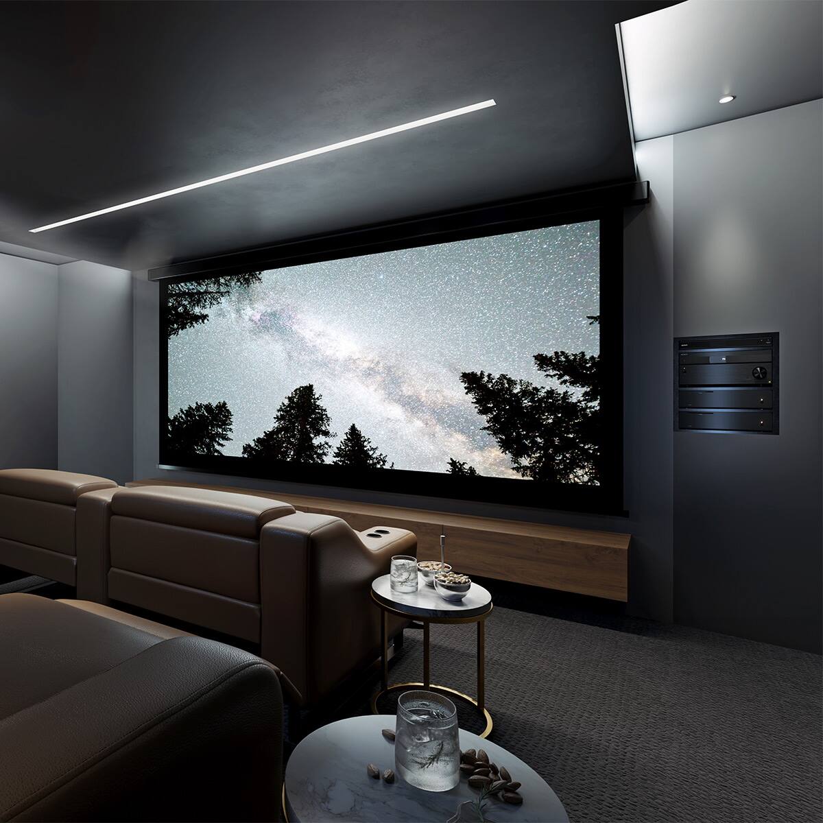 Alt View 9. Sony - Sony STR-AZ7000ES 13.2 Channel 8K AV Receiver with AudioQuest SKY 3m HDMI Cable - Black.