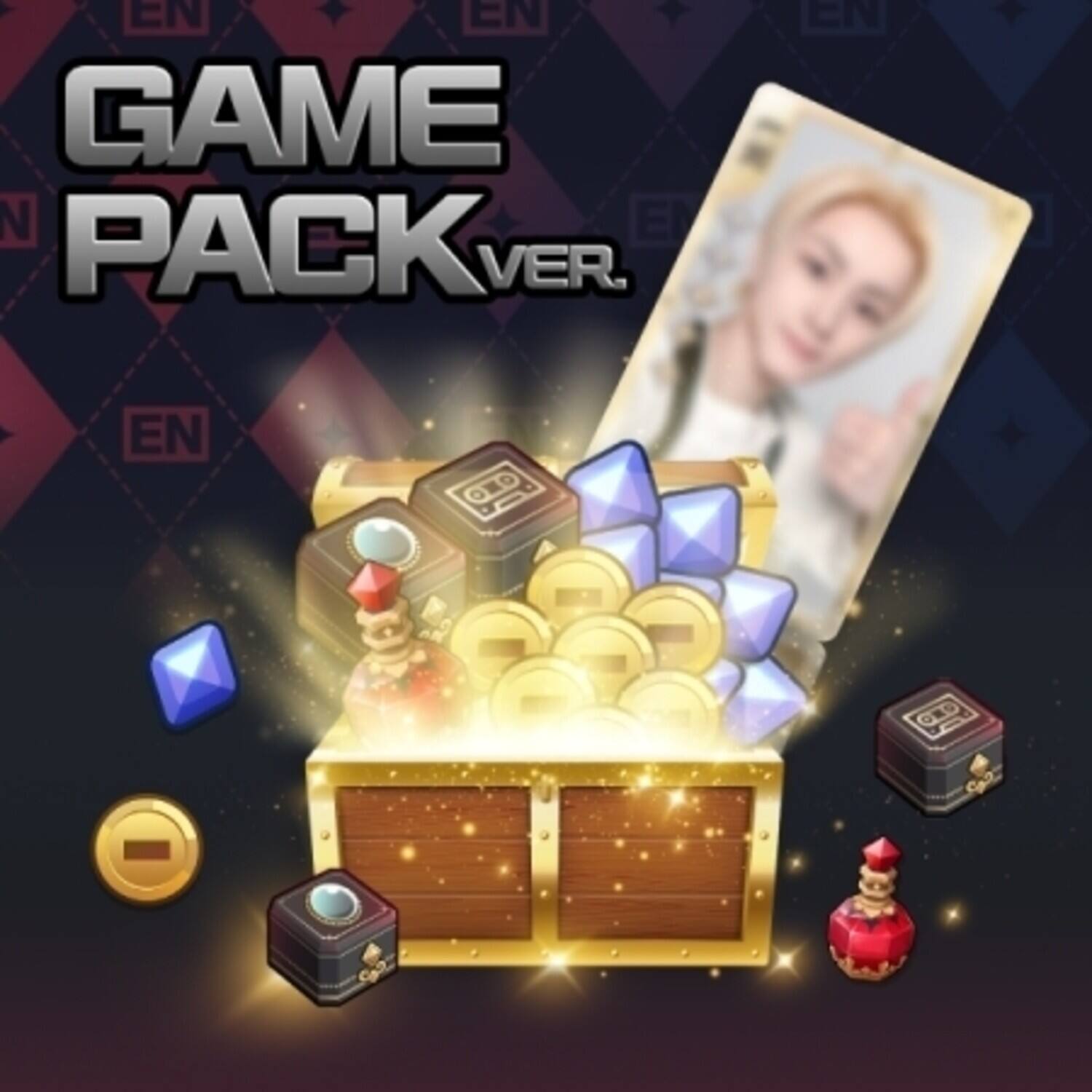 Enhypen Enhypen World Coupon Card Collection Forensics Unit Game Pack ...