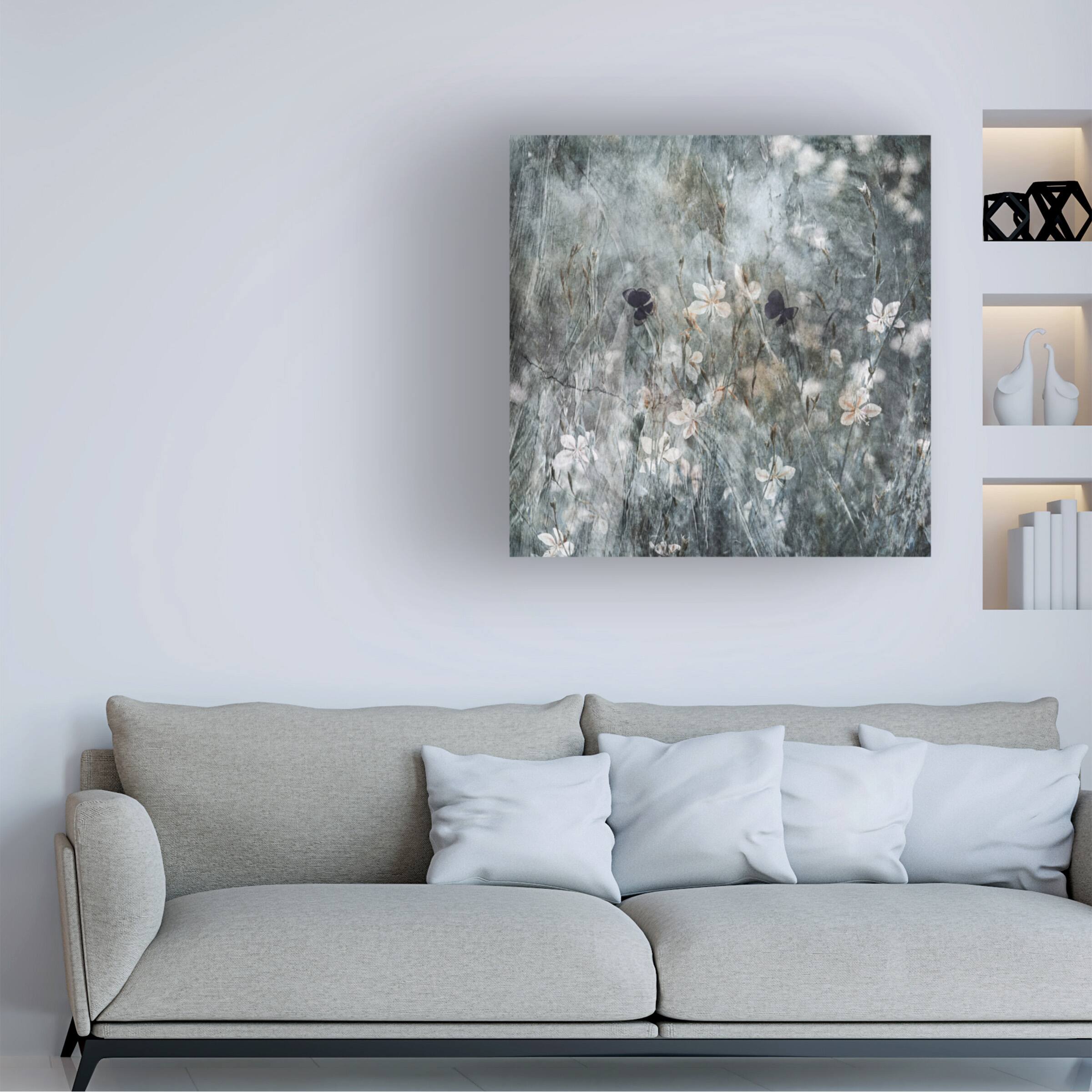 Back. Trademark Fine Art - Ina Bouhuijzen Dance With Joy Canvas Art - 35 x 35 Inches - 35x35 - Multicolor.