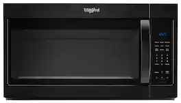 Whirlpool - 1.9 Cu Ft. Over-the-Range Microwave with Sensor Cooking Technology - Black