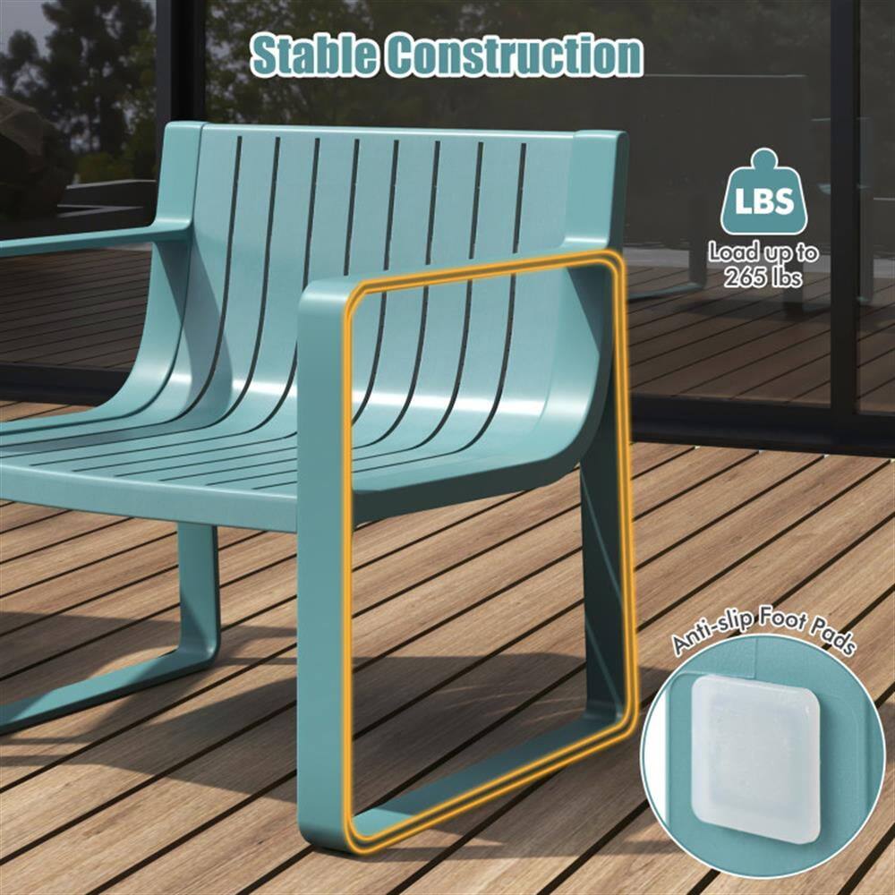 Stable Construction  
LBS Load up to 265 lbs  
Anti-slip Foot Pads