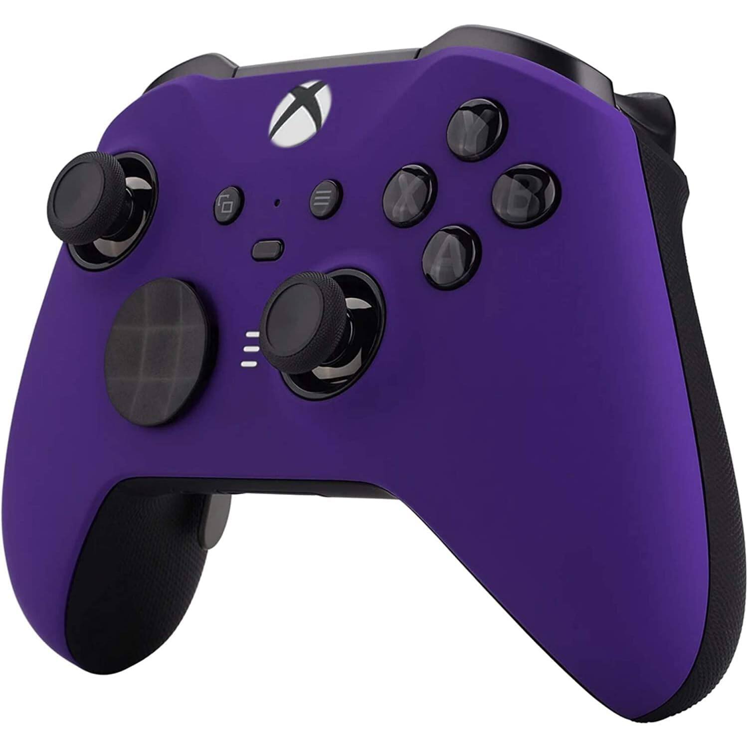 Angle. Custom Controllerzz - Custom Elite Series 2 Wireless Controller for Xbox Series X, Xbox Series S, Xbox One - Purple.