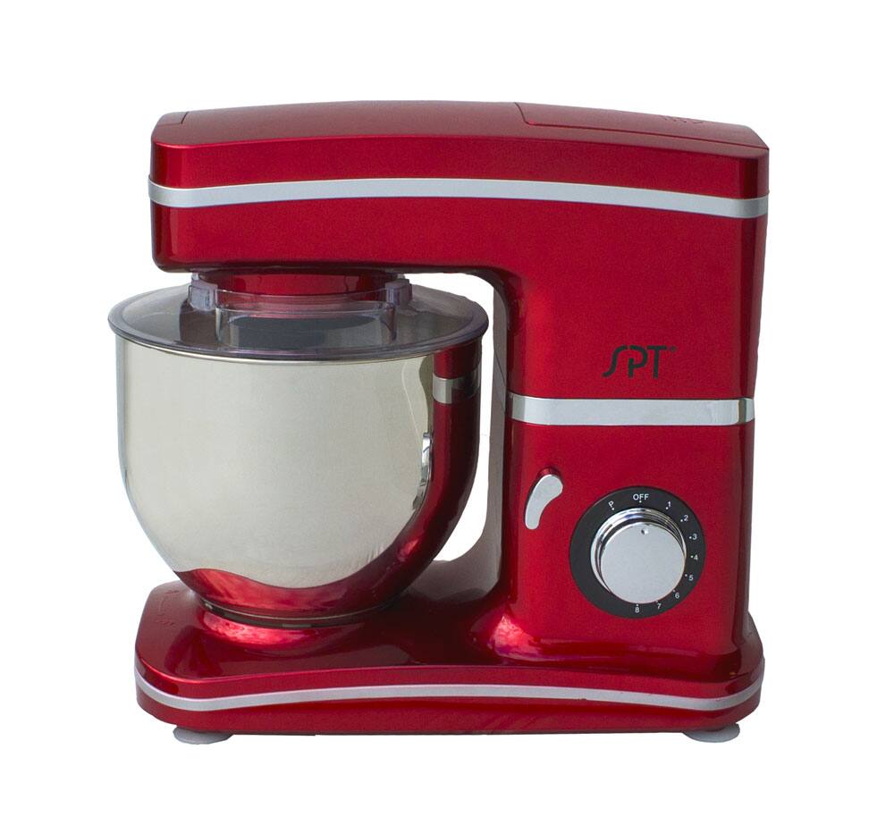 SPT - 8-Speed Stand Mixer - Red - Thumbnail 2