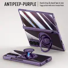 ANTYPEEP-PURPLE
Hand strap & stand two in one
Foggy surface with micro frosted finish
