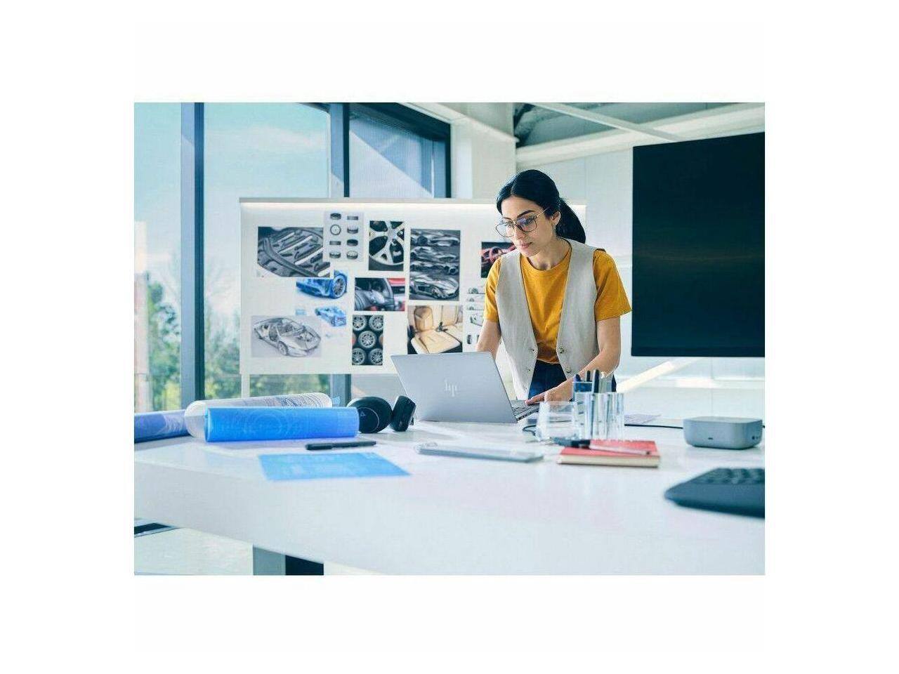 Alt View 2. HP - HP ZBook 8 G1i 14" - Intel Core Ultra 5 235U - 16GB - 512GB SSD - Windows 11 Pro - vPro - 802.11be  BP6Z5UT#ABA - Meteor Silver.