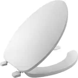 BEMIS - Elongated Open Front Toilet Seat - White