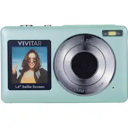 Vivitar - PopSnap Digital Camera - Green