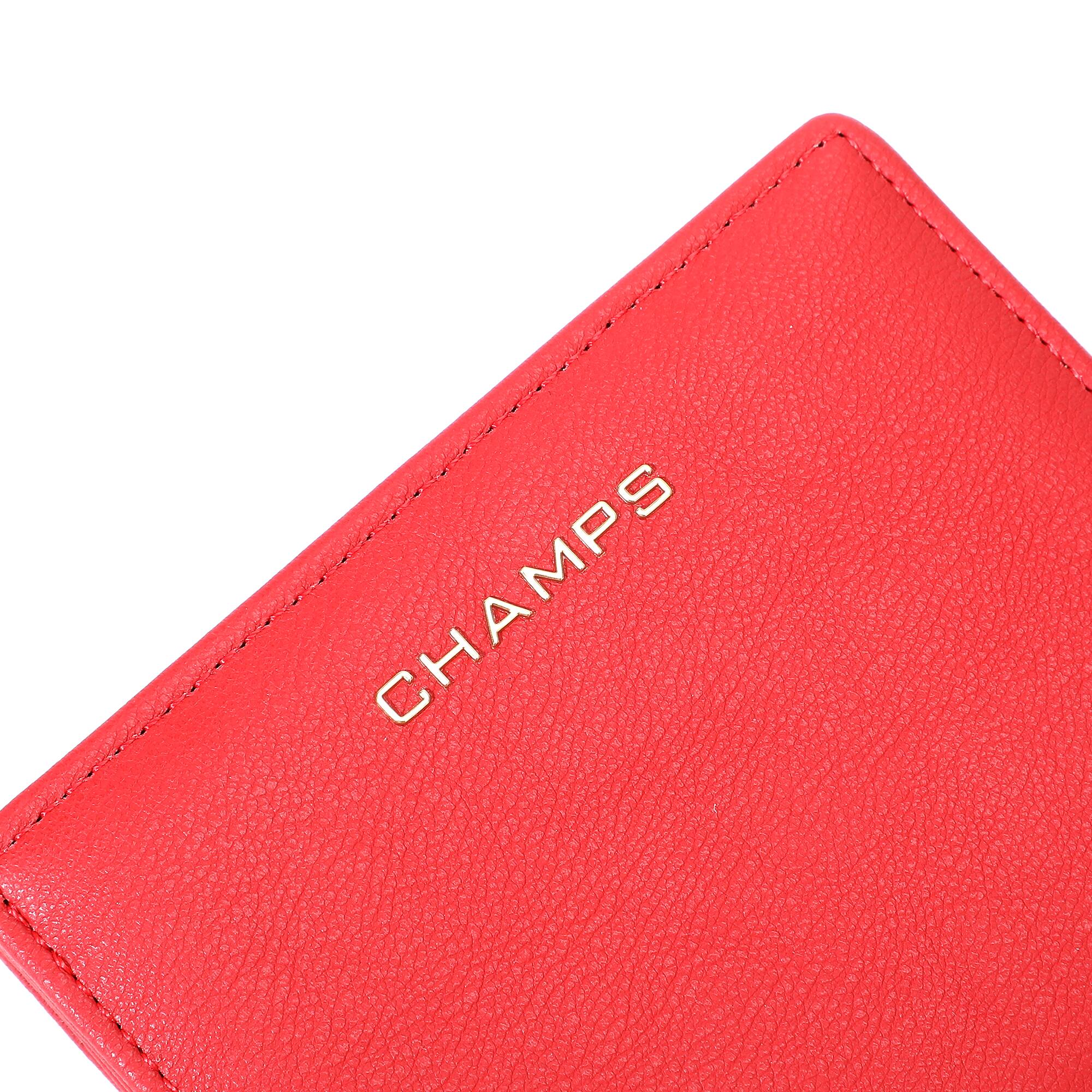Alt View 1. Champs - Iconic Collection Hybrid Wallet - Red.