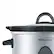 Alt View 3. Brentwood - Brentwood 1.5 Quart Slow Cooker in Stainless Steel with 3 Settings - Silver.