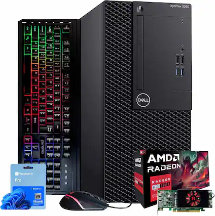 OptiPlex 3060
AMD Radeon RX 560
Windows 11 Pro
Microsoft Authorized
Blairtech