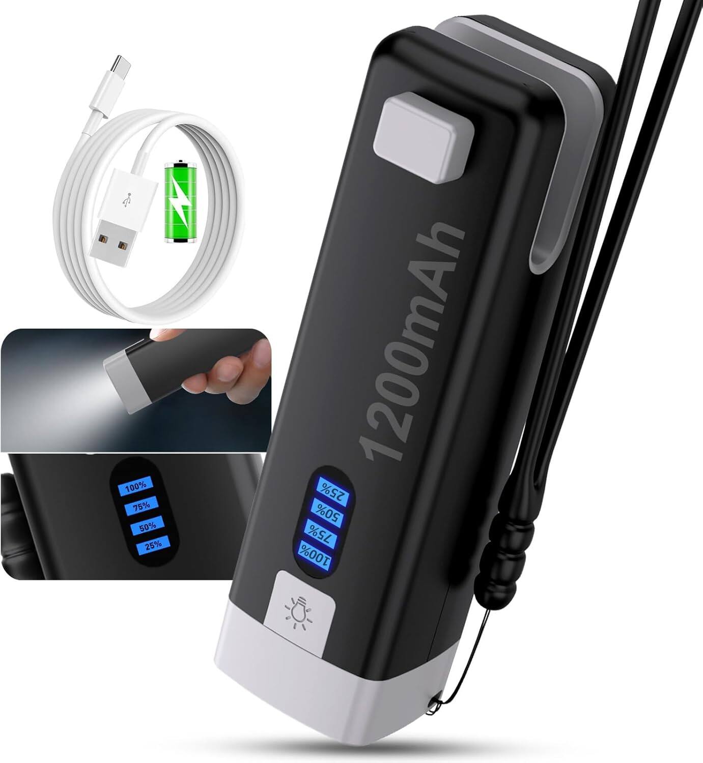 RTMB - 3-in-1 Mini Heat Bag Sealer, USB Rechargeable – Portable, Matte Black - Color: Matte Black