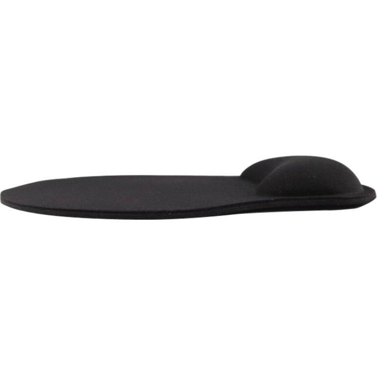 Alt View 1. Urban Factory - Urban Factory Ergonomic Mouse Pad with Hand-rest - 9.84" Height x 8.66" Width x 1.10" Depth - Black - Gel - Water Resist - Black.
