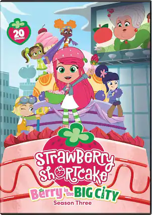 Front. Strawberry Shortcake: Berry in the Big City Season 3 - DVD.
