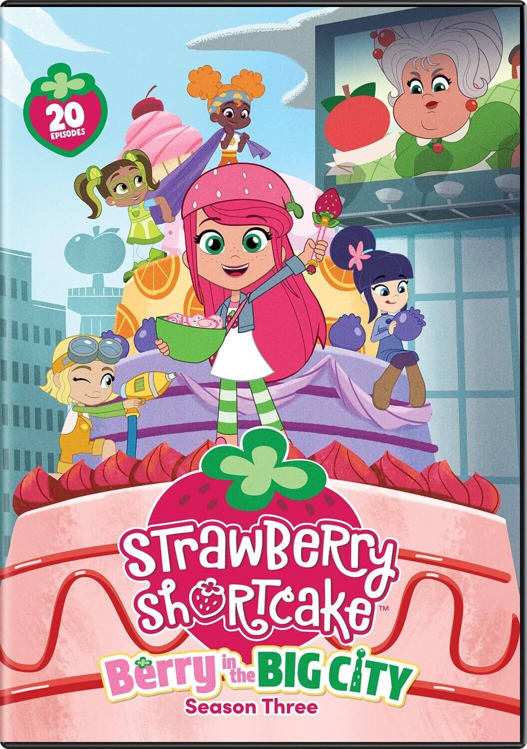 Front. Strawberry Shortcake: Berry in the Big City Season 3   - DVD.