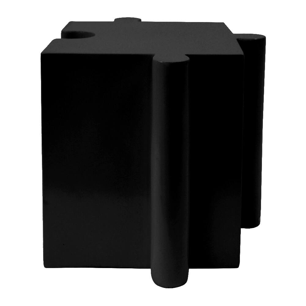 Alt View 9. Loheer - Loheer Modular Side Table Puzzle Art MGO Outdoor Table Black - Black.