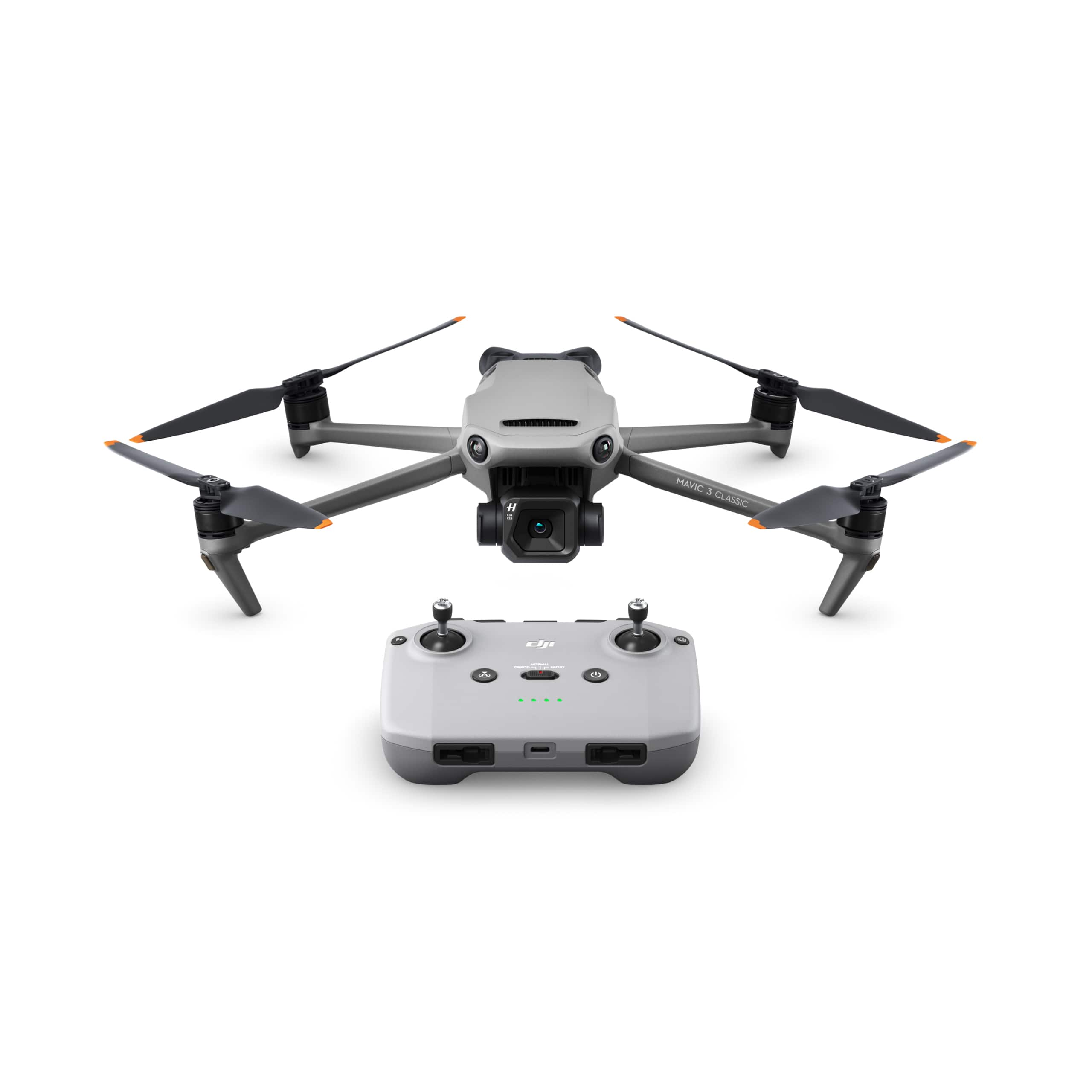 DJI - Geek Squad Certified Refurbished Mavic 3 Classic and Remote Controller - Gray