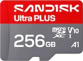 SANDISK - 256GB Ultra PLUS microSD UHS-I Memory Card, Read Speeds up to 200MB/s