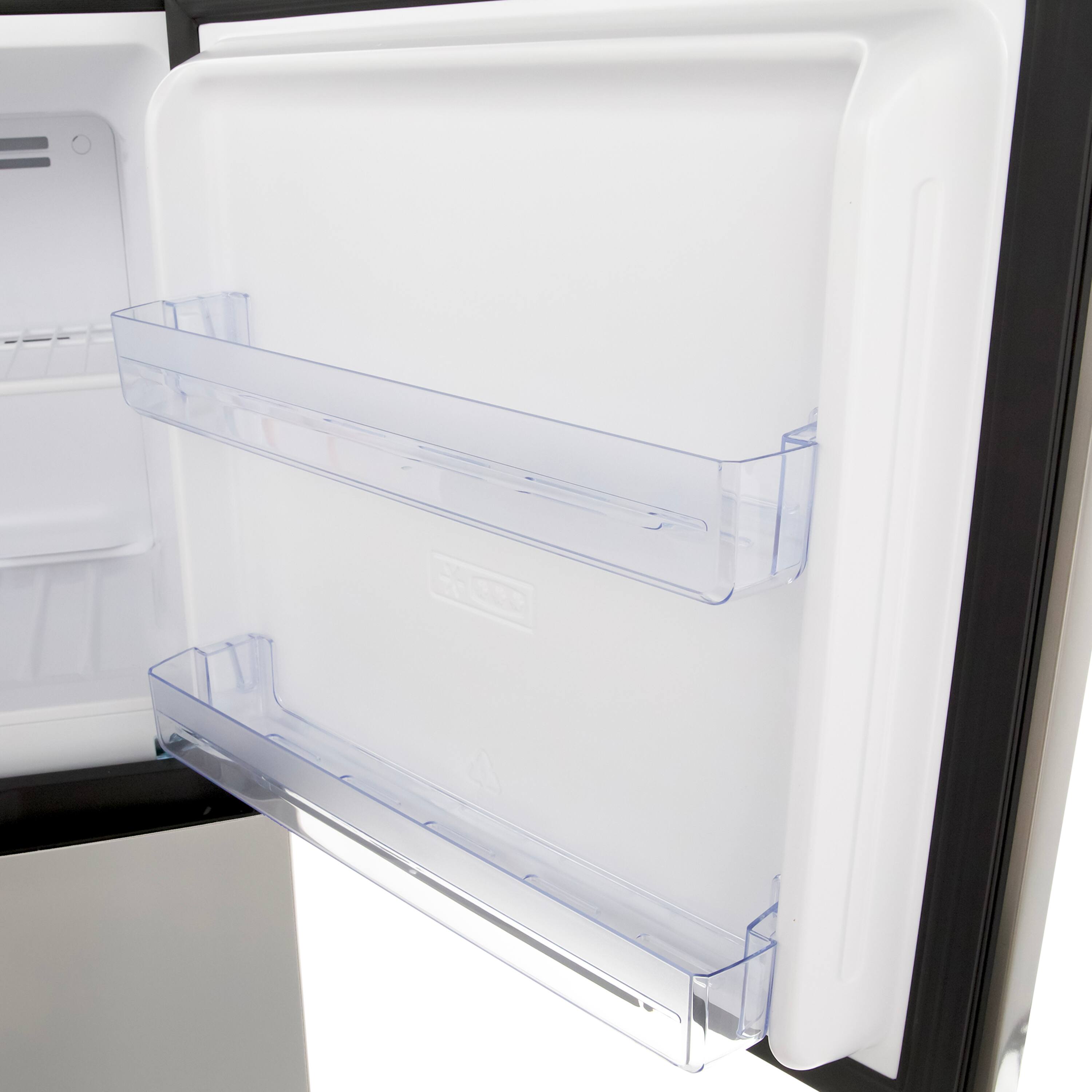 Alt View 4. Avanti - 7.0 cu. ft. Apartment Size Refrigerator - Stainless Steel.