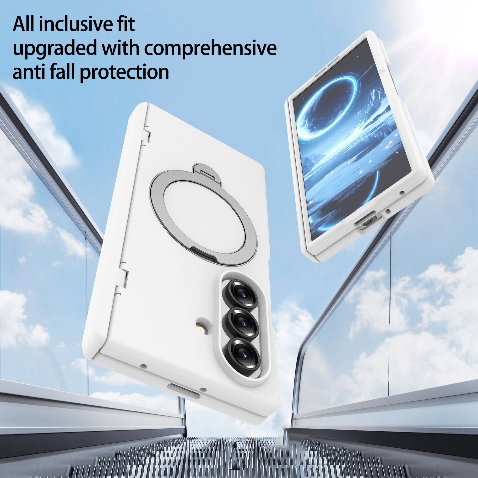 All inclusive fit upgraded with comprehensive anti fall protection
