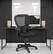 Alt View 4. Tempur-Pedic - Tempur-Pedic Ergonomic Mesh Swivel Task Chair, Black (TP9000) - Black.