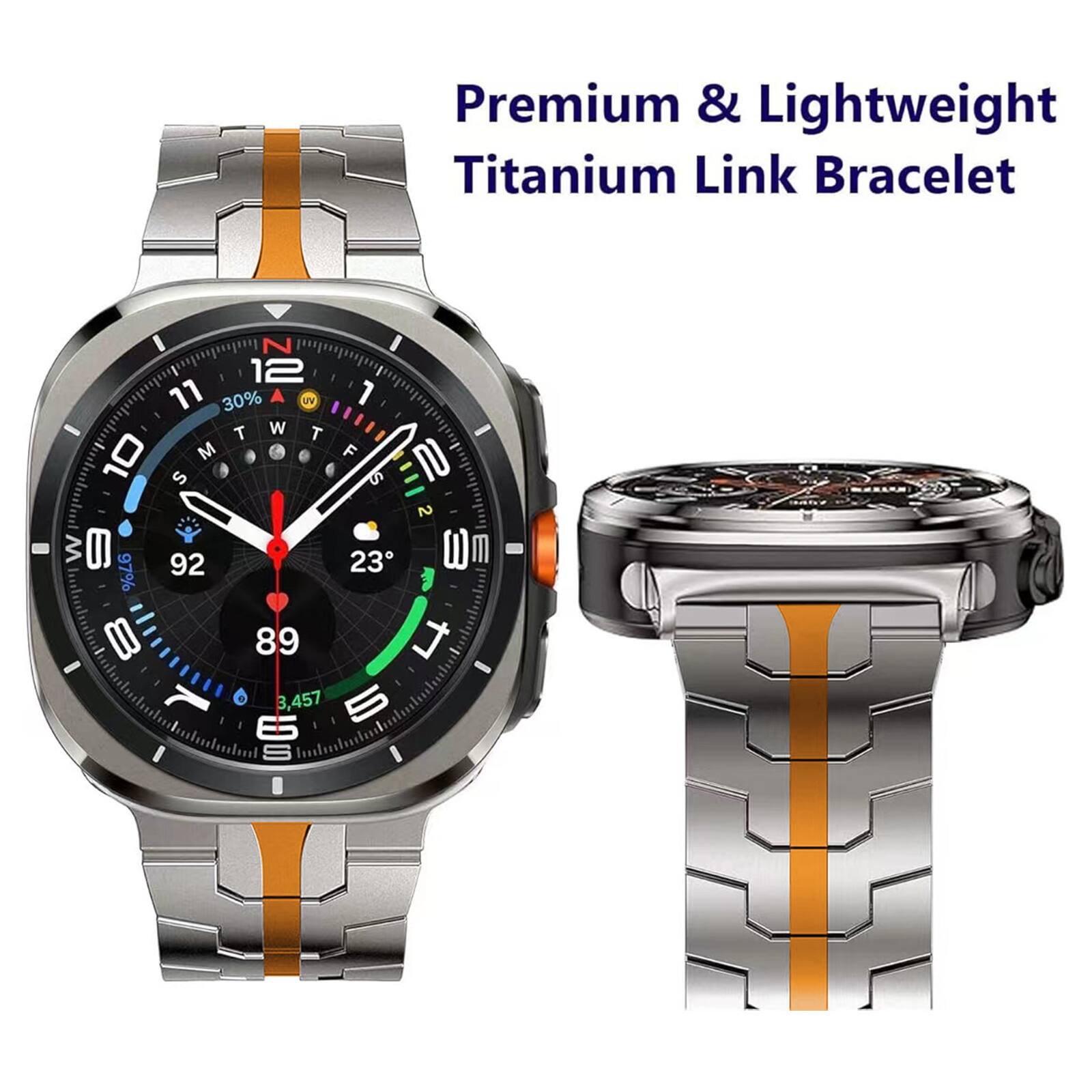 Premium & Lightweight Titanium Link Bracelet