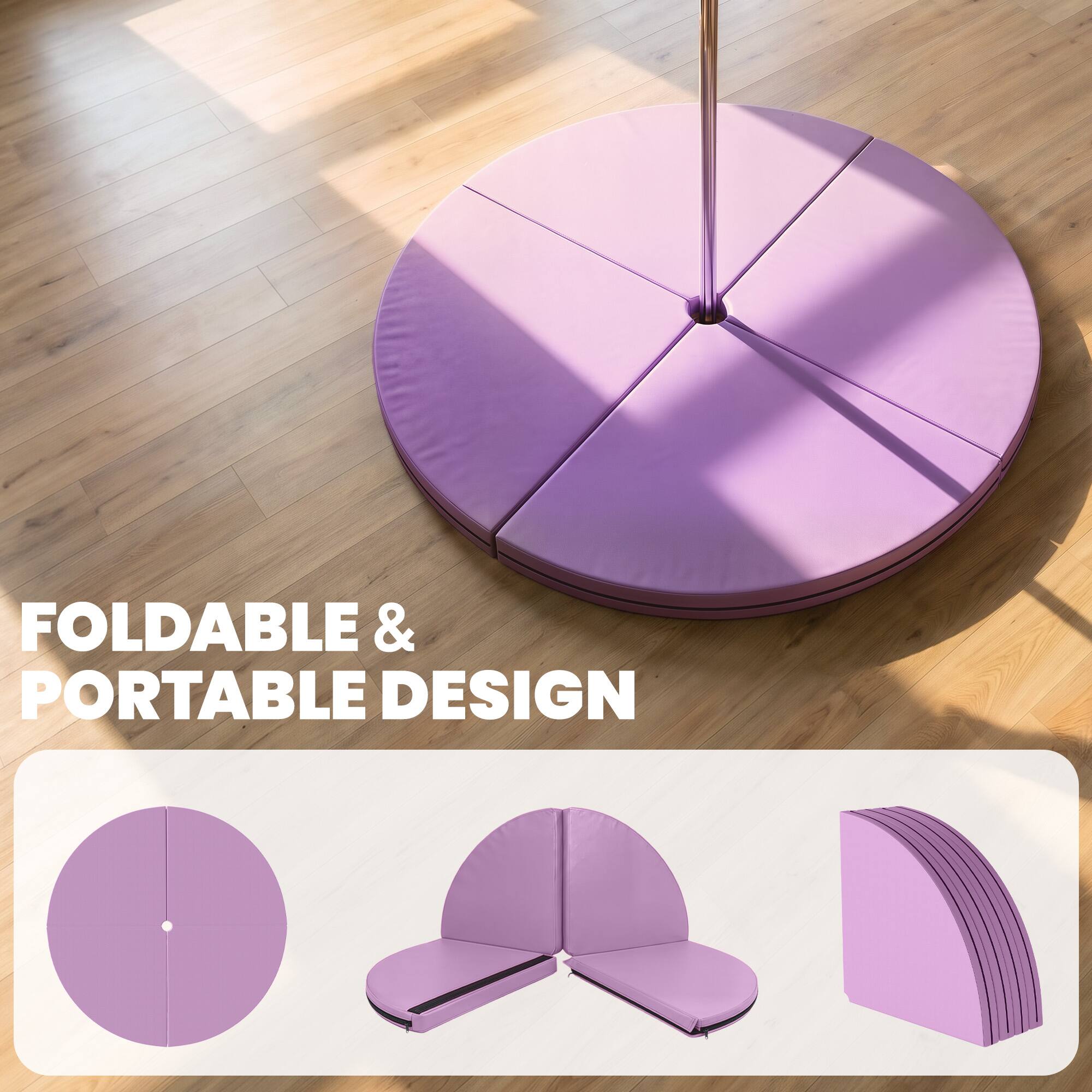 FOLDABLE & PORTABLE DESIGN