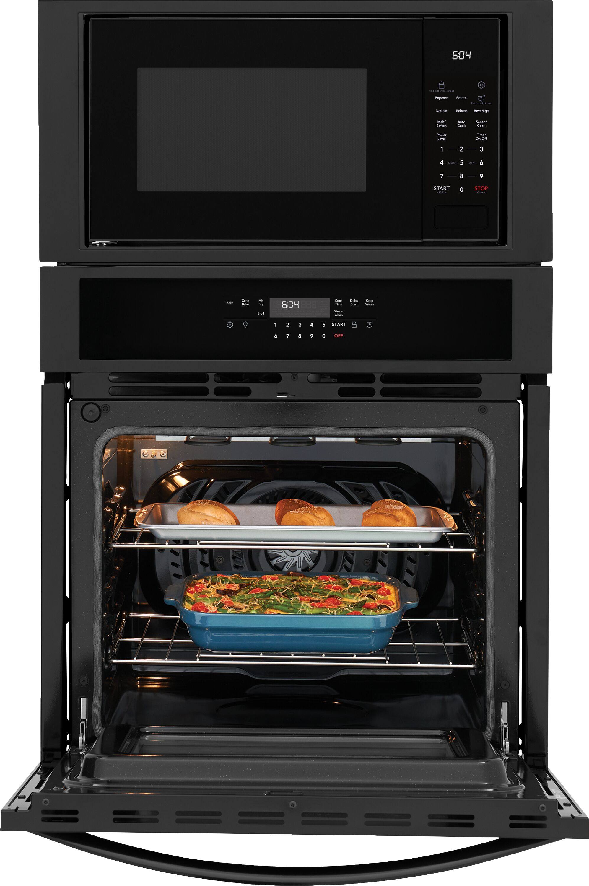 604  
Popcorn  
Pasta  
Beverage  
Defrost  
Reheat  
Bake  
Broil  
Clean  
Power Level  
Time Cook  
Timer On/Off  
1  
2  
3  
4  
5  
6  
7  
8  
9  
0  
START  
STOP  
6:04  
Bake  
Convection  
Air Fry  
1  
2  
3  
4  
5  
6  
7  
8  
9  
0  
START  
OFF