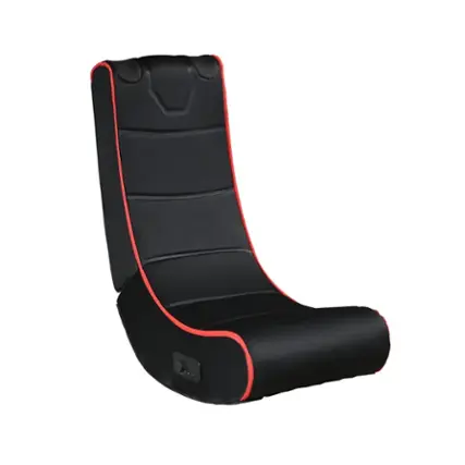GTPlayer - Rocker Floor Gaming Chair with Built-in Speakers - Black