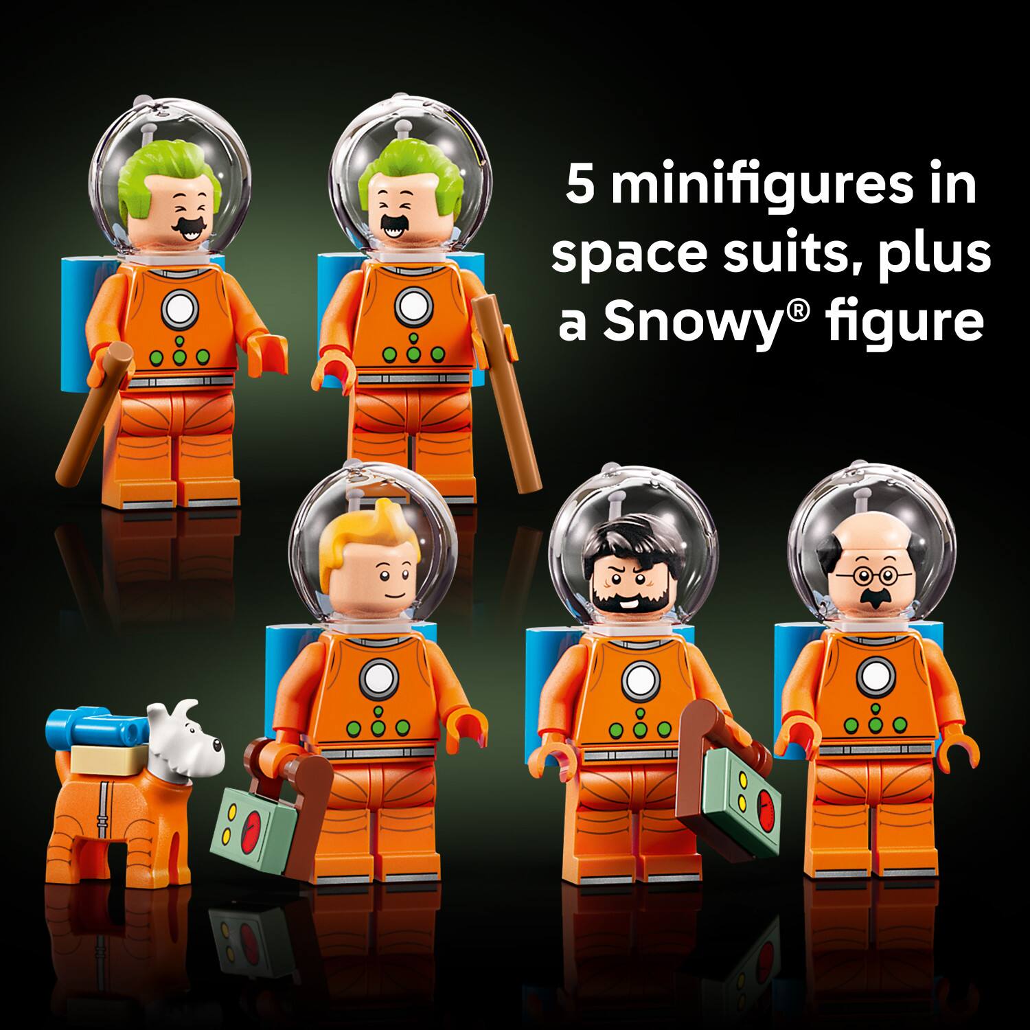 LEGO Ideas Tintin Moon Rocket Building Set 21367 - Best Buy