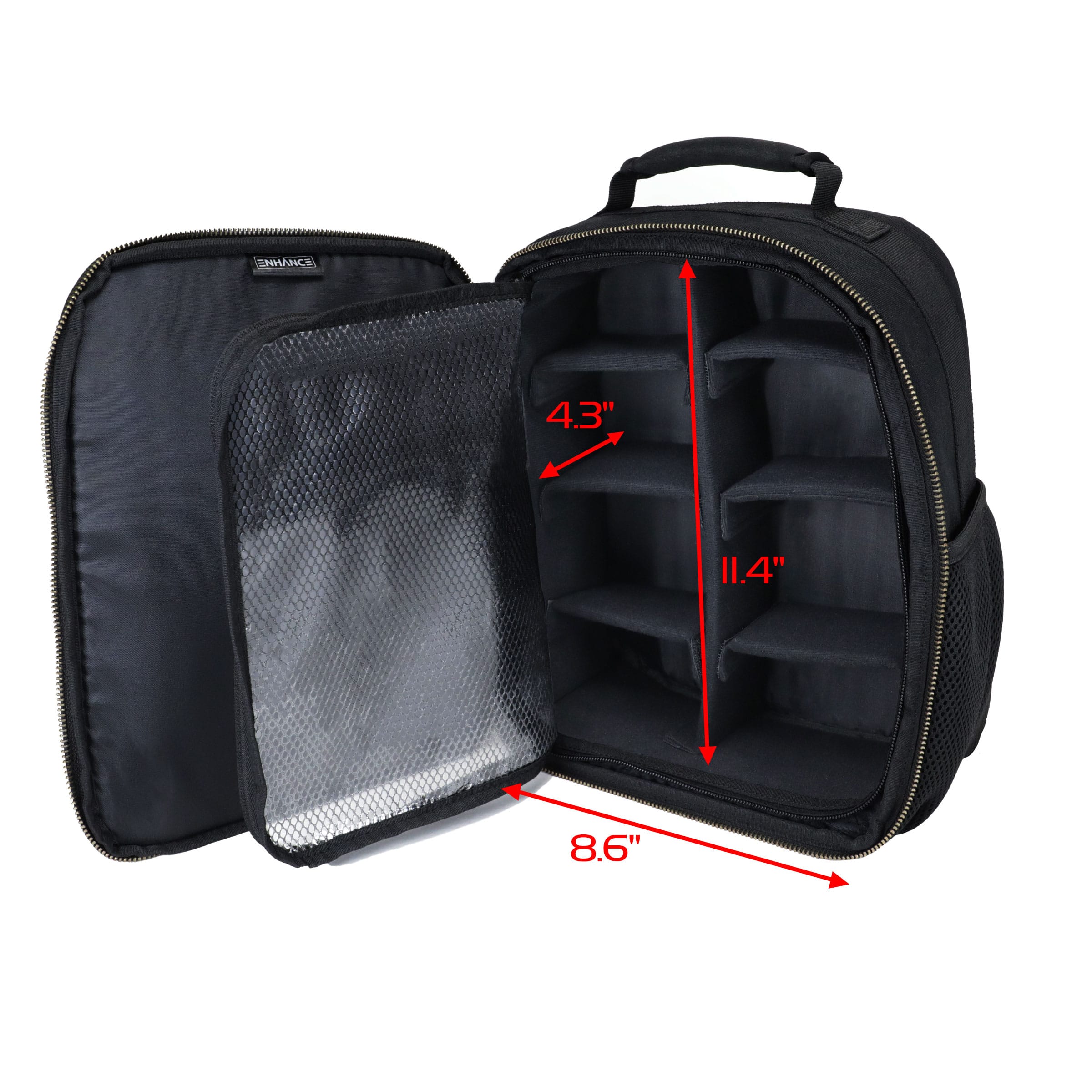 ENHANCE Small MTG Backpack with Customizable Interior for Deck