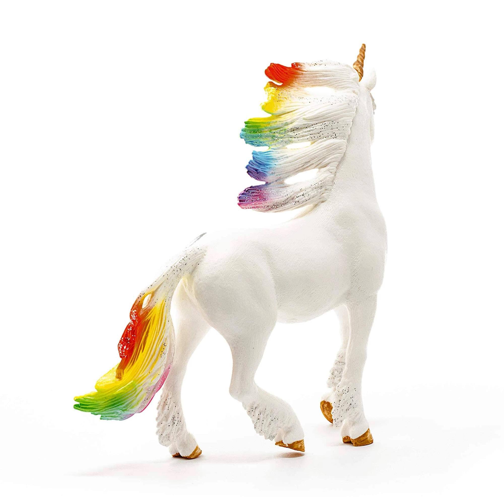Alt View 4. Schleich - Schleich Rainbow Unicorn Stallion Figure | 5.9 x 3.3 x 7.1 Inches - Multi-Color.